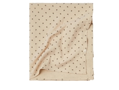 Lil Atelier baby blanket/muslin peyote blueberry
